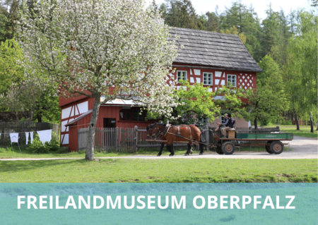 Familie im Freilandmuseum Oberpfalz